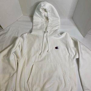 Champion Reverse Weave Hooded Sweatshirt X-Small *please see description & pics*